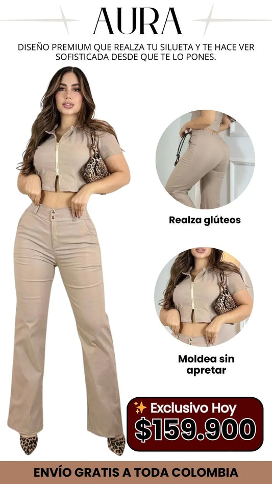 Conjunto Pantalon Y Blusa AURA