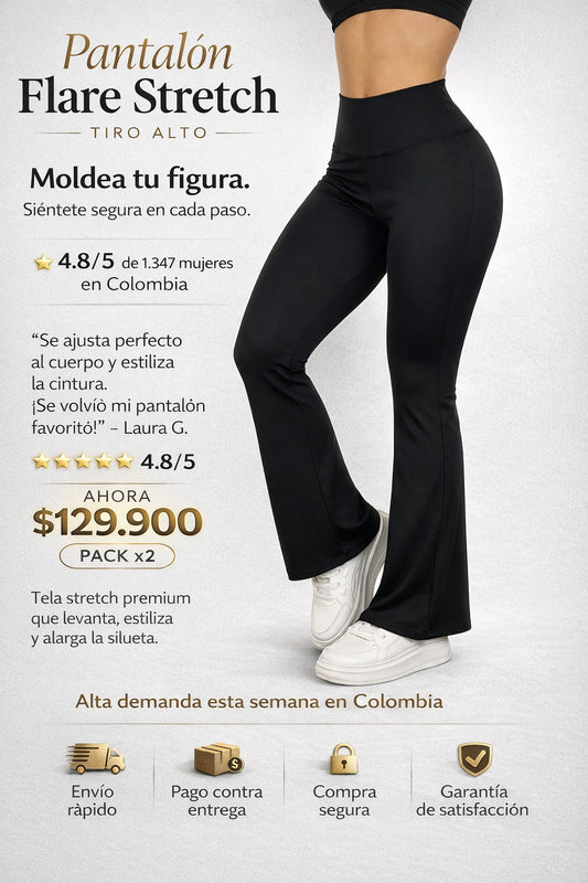 PACK X2 PANTALON BOTA CAMPANA