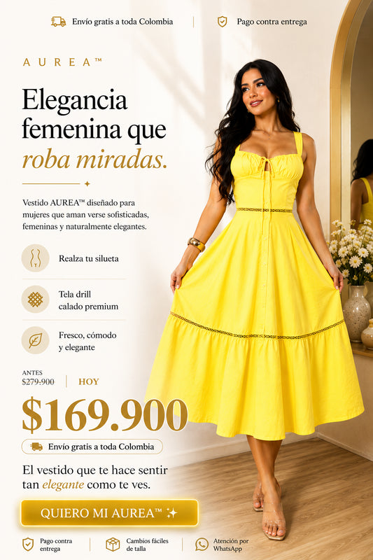 Vestido Aurea