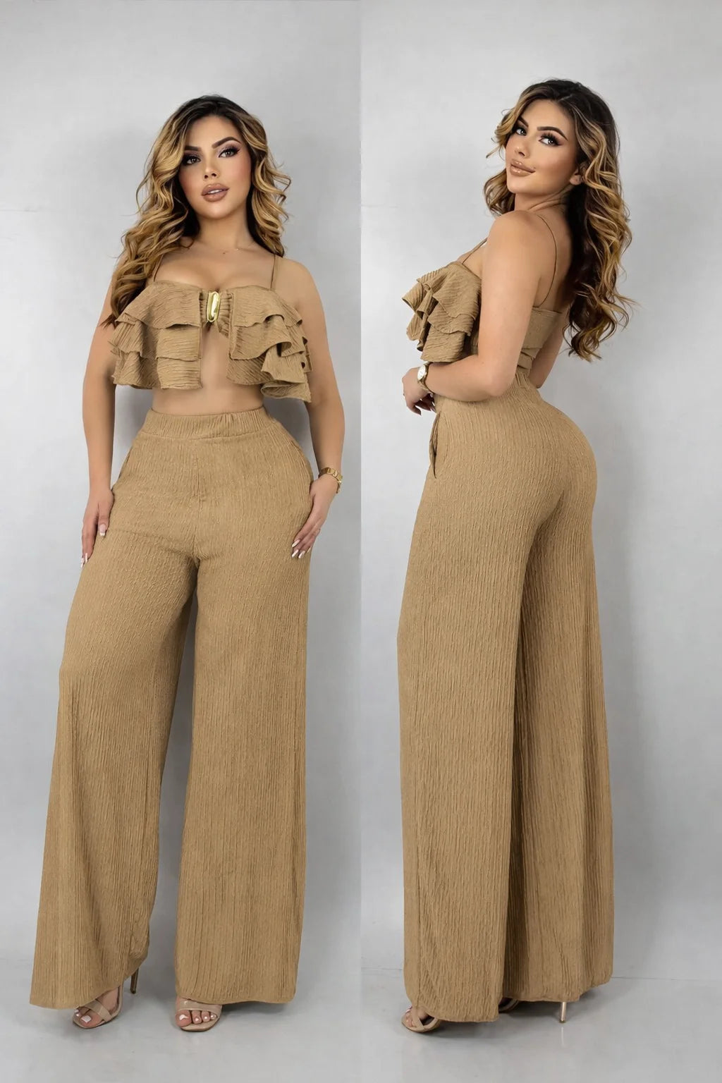 Conjunto Blusa Y Pantalon Maria