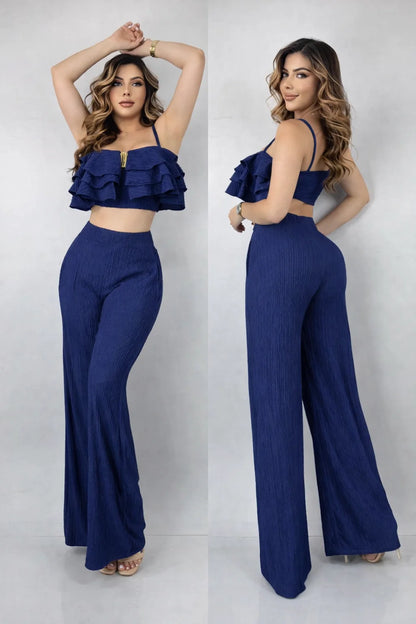 Conjunto Blusa Y Pantalon Maria