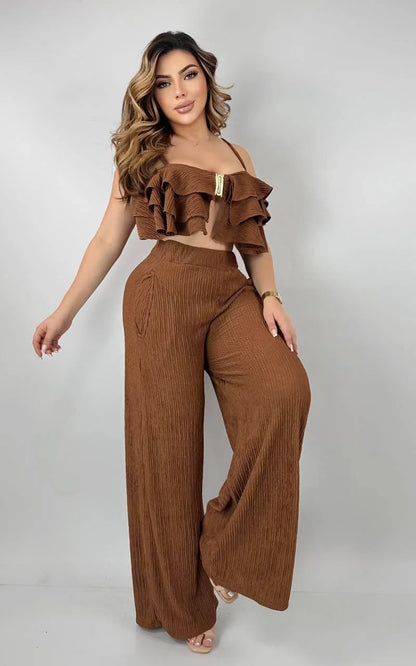 Conjunto Blusa Y Pantalon Maria