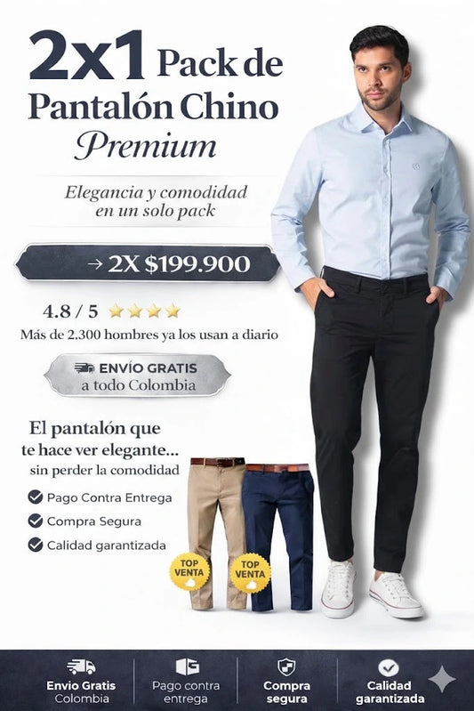 Pantalon Drill Premiun Hombre